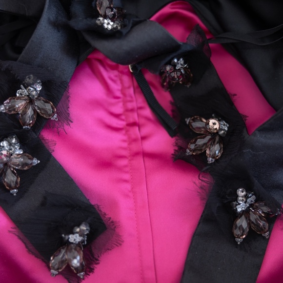 Dolce & Gabbana Pink Silk Mini Size 38 - Picture 7 of 8
